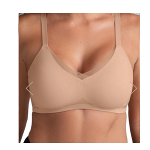 Honeylove Seamless Tan Wireless Bra XL 38 D/DD